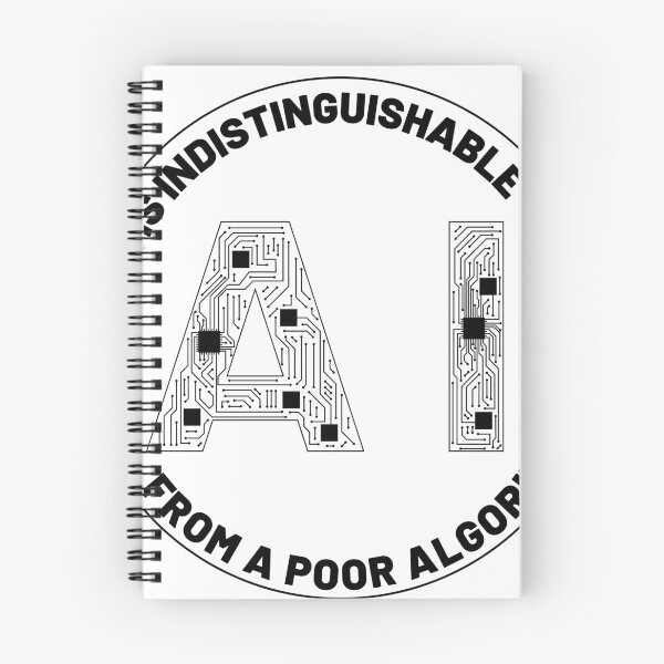 Item preview, AI Is Indistinguishable From A Poor Algorithm designed and sold by VisionWind.
