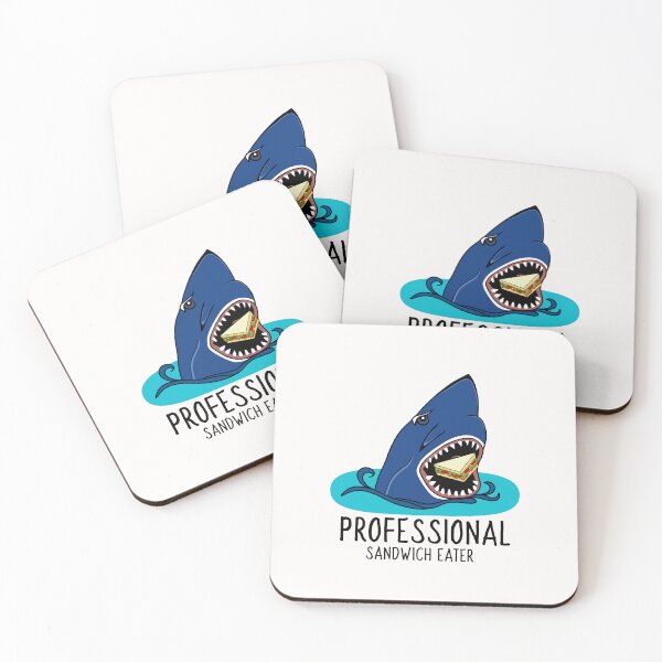 Item preview, Professional Shark Sandwich Eater designed and sold by Sartoris Art.