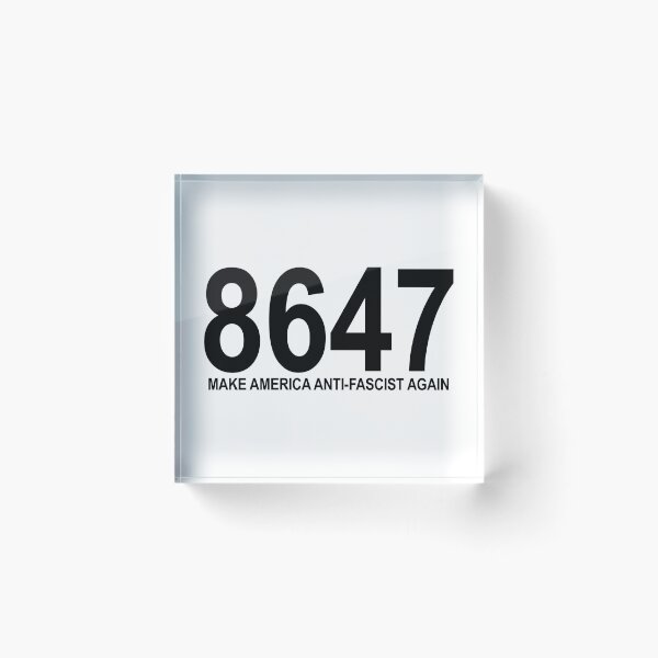 Item preview, 8647 - Make America Anti-Fascist Again (black) designed and sold by Thelittlelord.