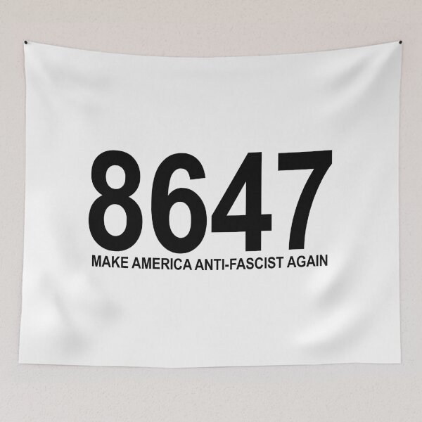 Item preview, 8647 - Make America Anti-Fascist Again (black) designed and sold by Thelittlelord.