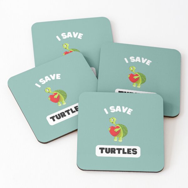 Item preview, I Save Turtles designed and sold by MugsAndDuds.