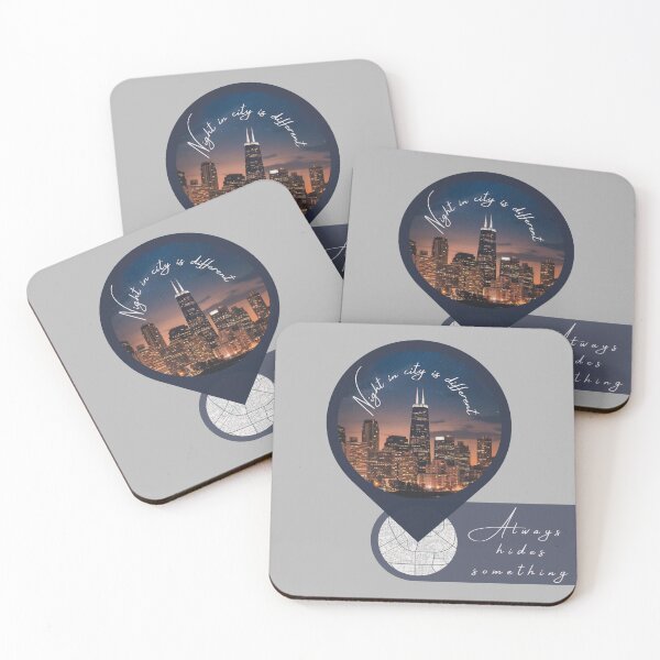 Item preview, City Nights Conceal What Maps Can’t Reveal designed and sold by temodanti.
