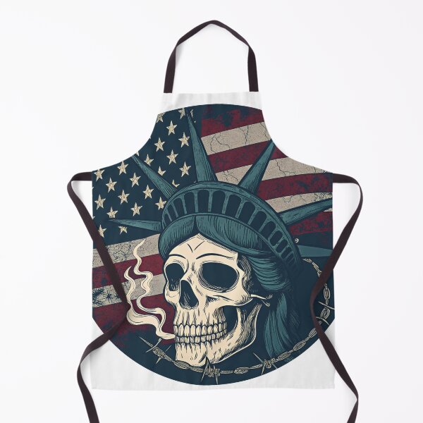 Item preview, Liberty Reaper – American Skull Art designed and sold by AnontGraphicLab.