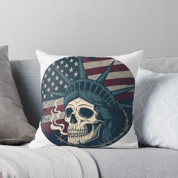 Item preview, Liberty Reaper – American Skull Art designed and sold by AnontGraphicLab.