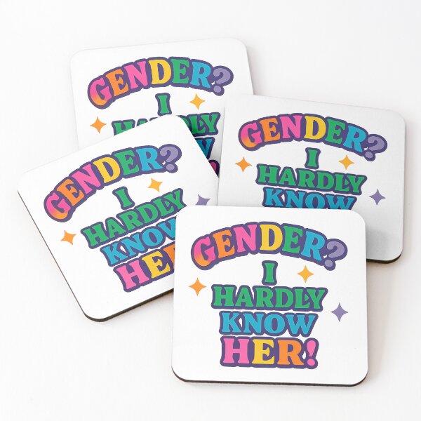 Item preview, Gender? I Hardly Know Her! designed and sold by Haus Of Sin.