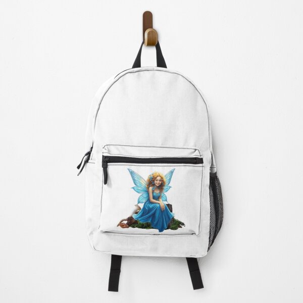 Item preview, Bluebell Fairy Sitting on the Moss designed and sold by Agnes-Creative.