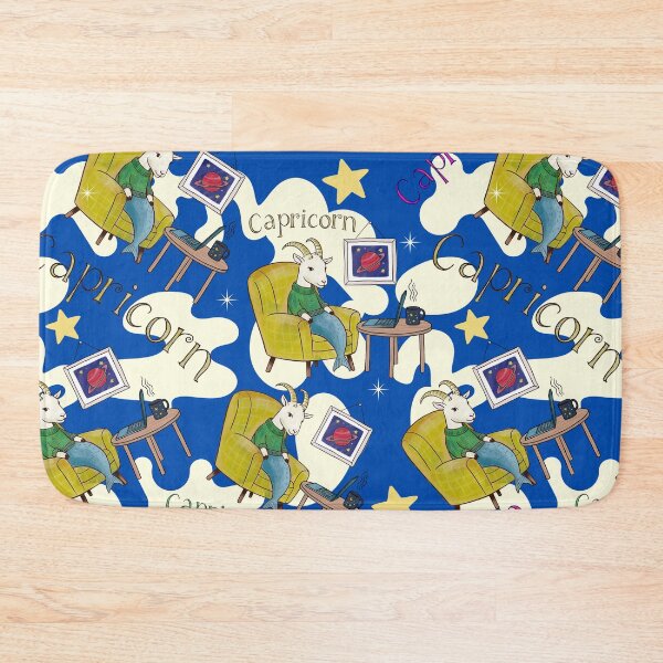 Item preview, Star Sign Capricorn Zodiac celestial Pattern designed and sold by MiowandMolly.