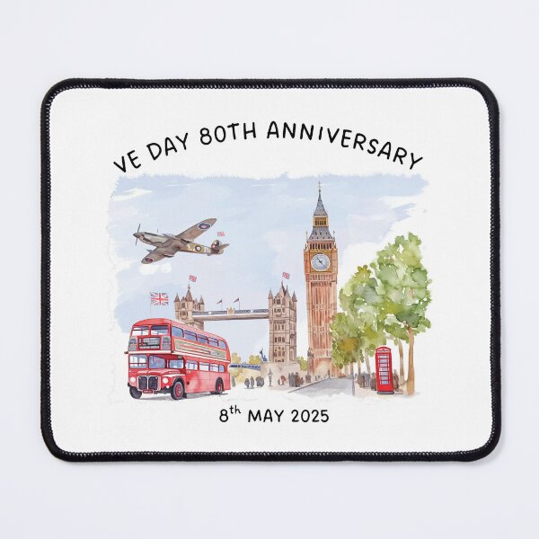 Item preview, VE Day 80th Anniversary 2 designed and sold by catnolioo.