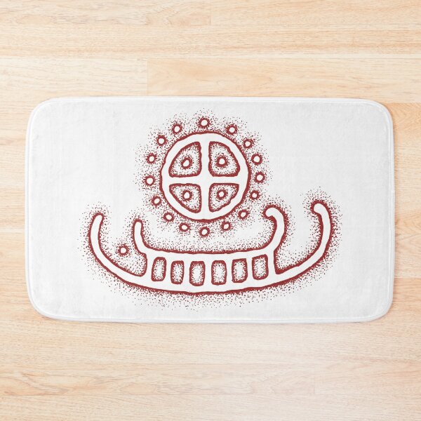 Item preview, Scandinavian Petroglyph Under the Wheel of the Sun designed and sold by Beltschazar.