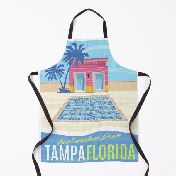 Item preview, Visit Tampa, Florida, USA. Travel poster by Bob Hills designed and sold by Robert Hills.