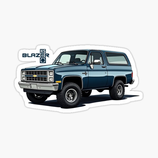 Item preview, 1988 K5 Blazer – Classic Chevy 4x4 Art designed and sold by TheArtOfCar.