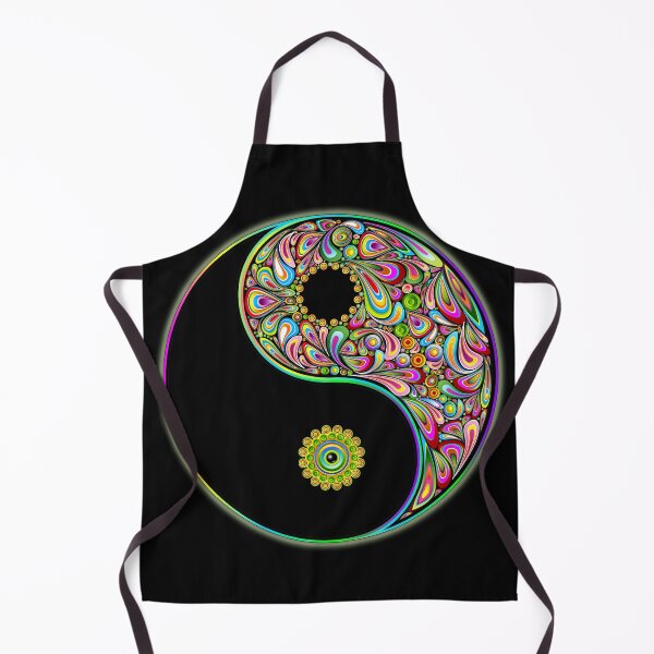 Item preview, Yin Yang Symbol Psychedelic Art Design designed and sold by BluedarkArt.