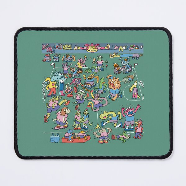 Item preview, Monster World Cup Soccer designed and sold by robotfunmonster!.