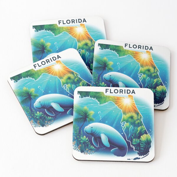 Item preview, Florida: Manatee  designed and sold by CornerStone57.