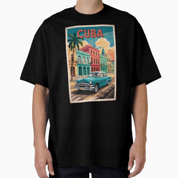 Artikel-Vorschau von Kuba Oldtimer Illustration Reisekunst Vintage, designt und verkauft von KrisSidDesigns.