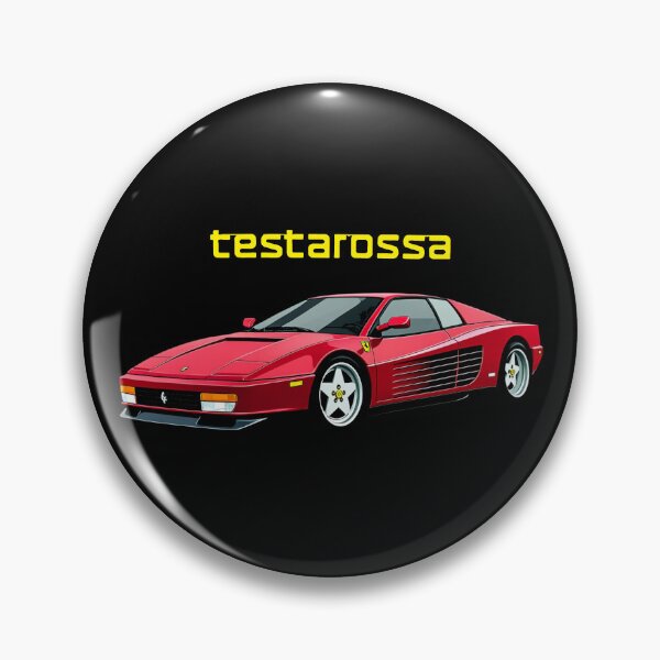 Artikelvorschau, 1986 Testarossa – Retro-Supercar-Kunst entworfen und verkauft von TheArtOfCar.