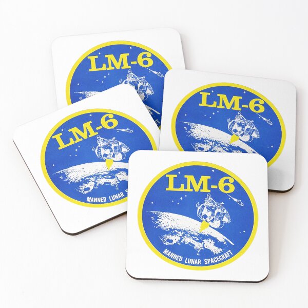 Item preview, Grumman NASA LM-6 Lunar Module Intrepid Decal designed and sold by GiantRobotArch.