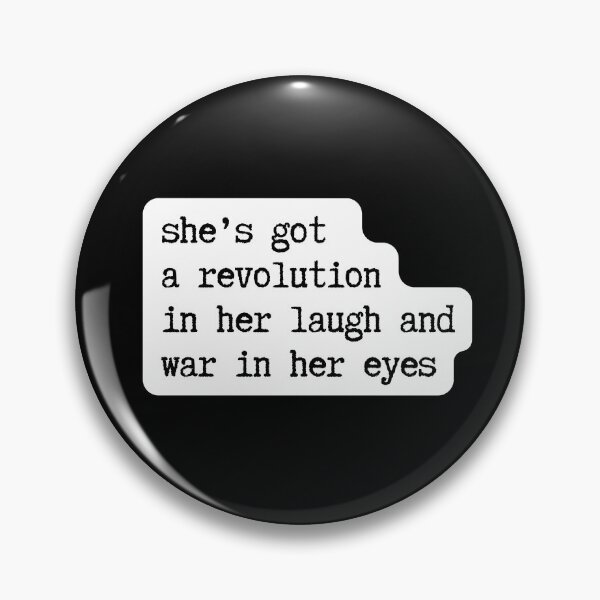 Item preview, Revolutionary Heart | Vintage Typewriter Quote | Fierce Spirit Gift designed and sold by TextMuse.