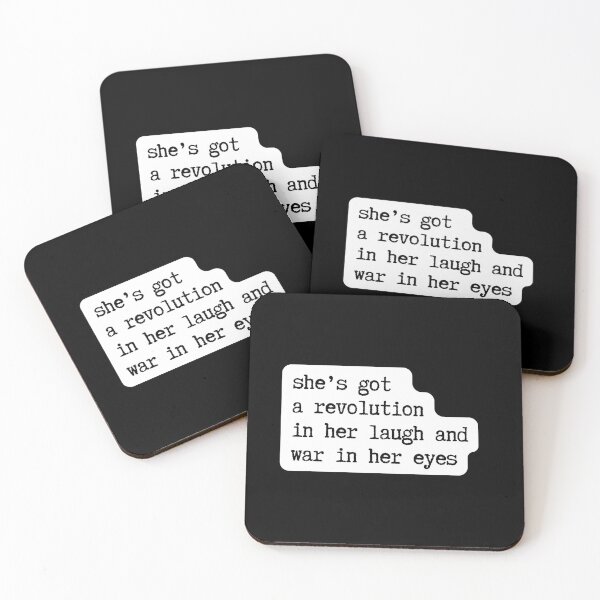 Item preview, Revolutionary Heart | Vintage Typewriter Quote | Fierce Spirit Gift designed and sold by TextMuse.