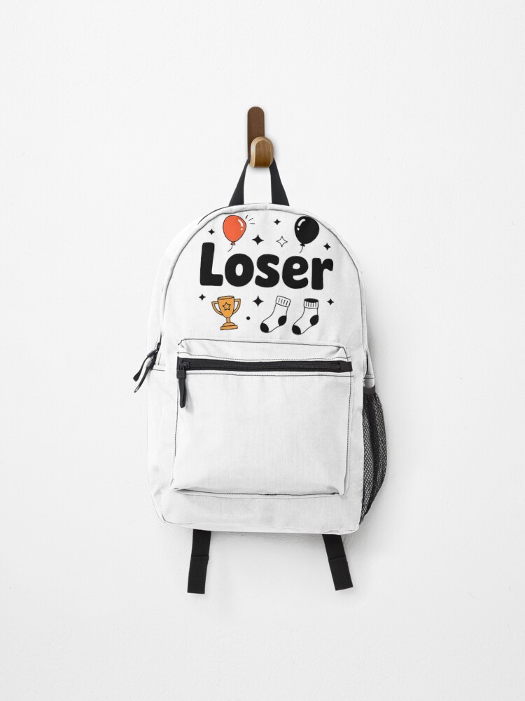 Thumbnail 1 of 3, Backpack, Loser  designed and sold by Mohammedtech.