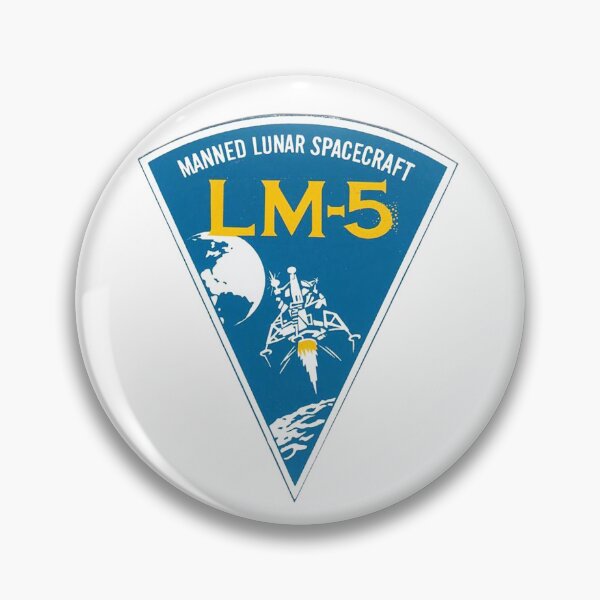 Item preview, Grumman NASA LM-5 Lunar Module Eagle Decal designed and sold by GiantRobotArch.