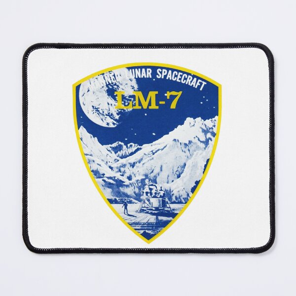 Item preview, Grumman NASA LM-7 Lunar Module Aquarius Decal designed and sold by GiantRobotArch.