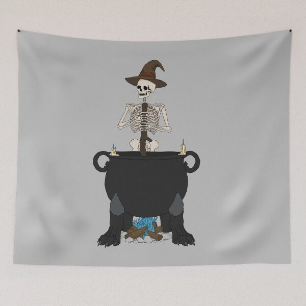 Item preview, Witchy Skeleton designed and sold by Hexcellent Designs.