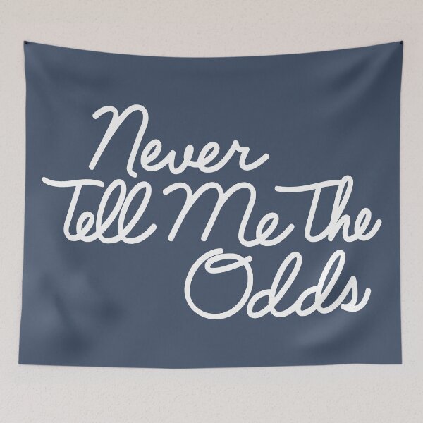 Item preview, Never Tell Me The Odds Hat Ryan Gosling Starfighter Embroidered designed and sold by MariCanal.