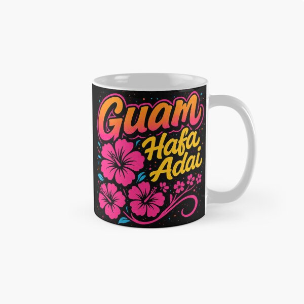 Artikelvorschau, Guam Chamorro Flower Hafa Adai Hibiscus Island Pride Design entworfen und verkauft von JackCurtis1991.
