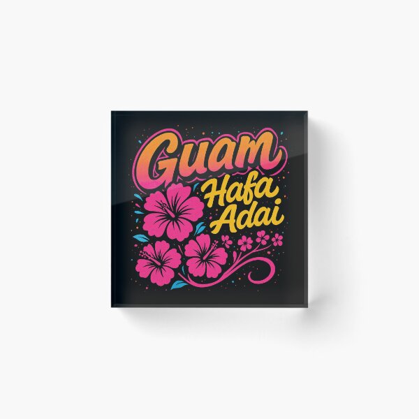 Item preview, Guam Chamorro Flower Hafa Adai Hibiscus Island Pride Design designed and sold by JackCurtis1991.