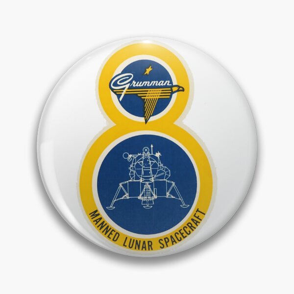 Item preview, Grumman NASA LM-8 Lunar Module Antares Decal designed and sold by GiantRobotArch.