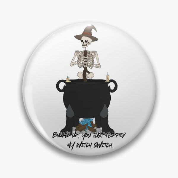 Item preview, Witchy Skeleton (Witch Switch Variant) designed and sold by Hexcellent Designs.