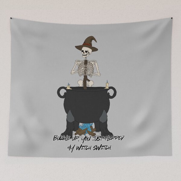 Item preview, Witchy Skeleton (Witch Switch Variant) designed and sold by Hexcellent Designs.