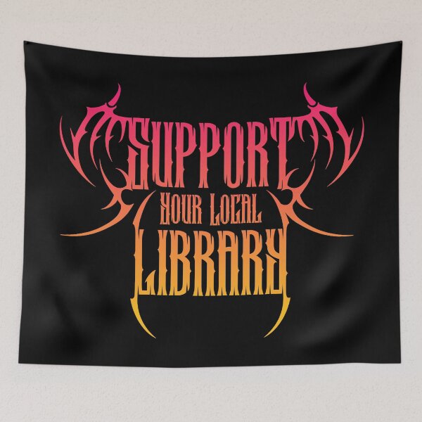 Item preview, Support Your Local Library designed and sold by kjanedesigns.