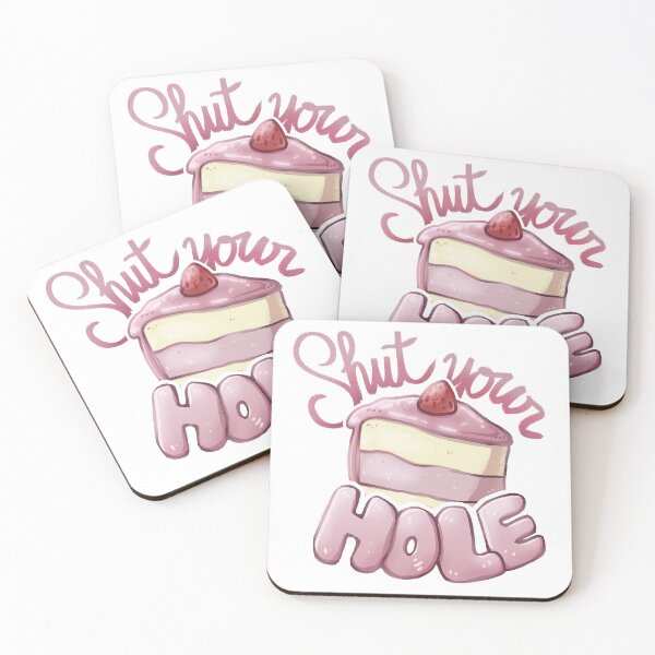 Item preview, Shut your cake hole designed and sold by Melle-OtterWise.
