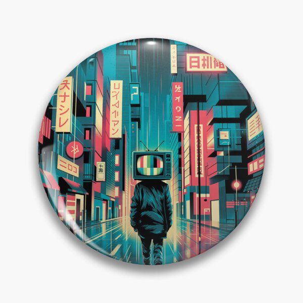 Item preview, Signal Lost in Neon Tokyo designed and sold by SignumShop.