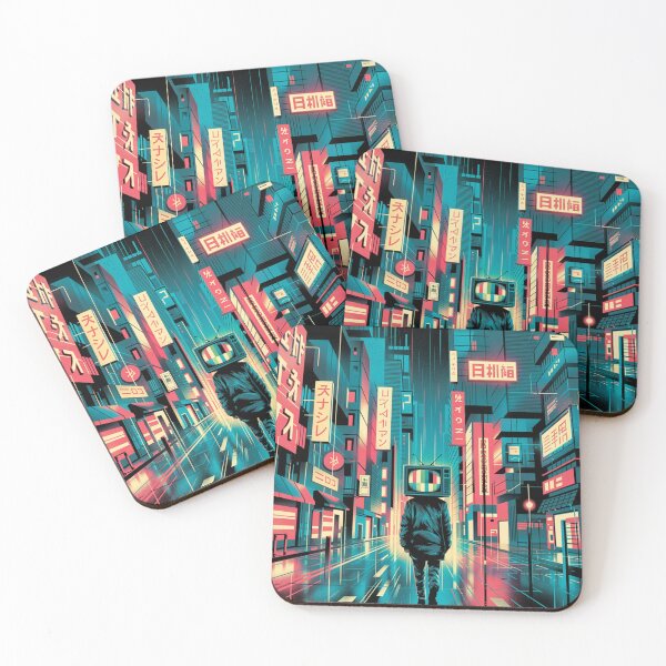 Item preview, Signal Lost in Neon Tokyo designed and sold by SignumShop.