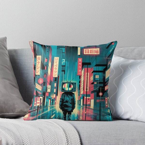 Item preview, Signal Lost in Neon Tokyo designed and sold by SignumShop.