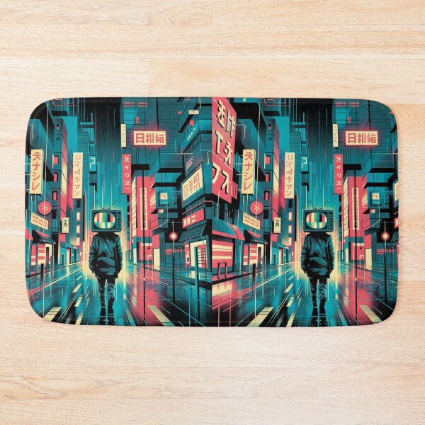 Item preview, Signal Lost in Neon Tokyo designed and sold by SignumShop.