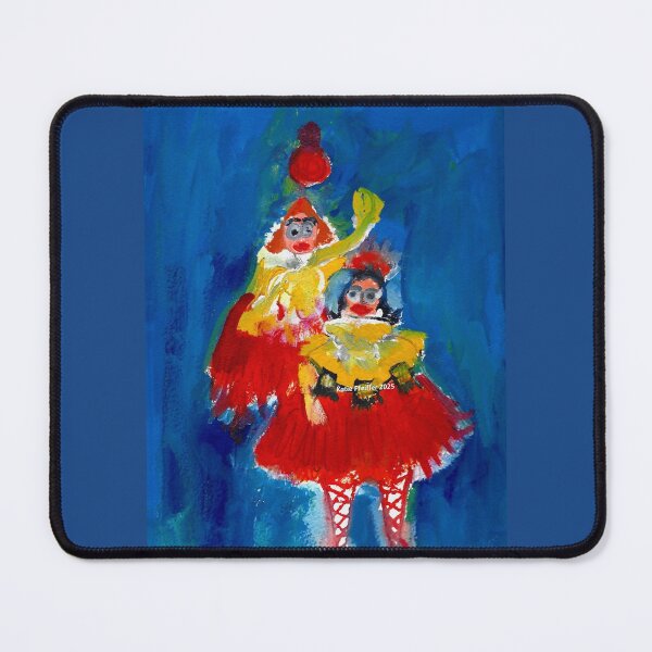 Item preview, Folk art Girls Katie Pfeiffer designed and sold by Kater.