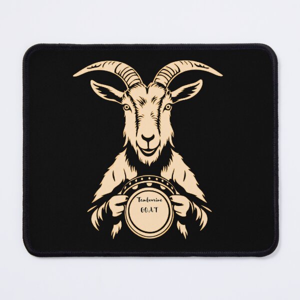 Item preview, Funny Goat with Tambourine designed and sold by PeteLawliiet.