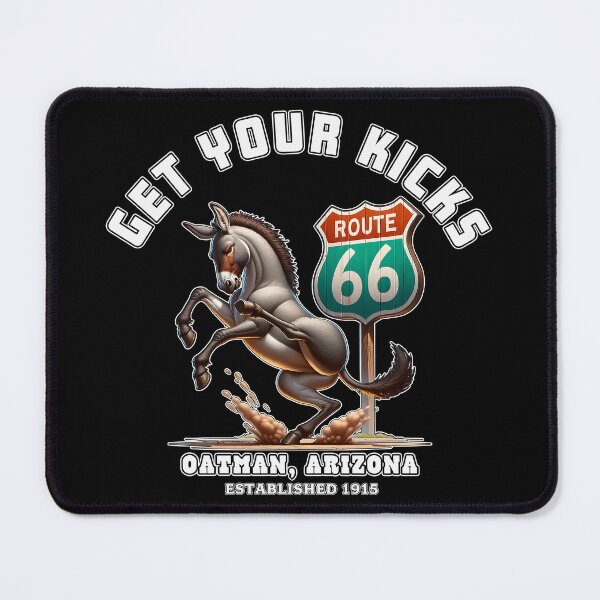 Item preview, Get Your Kicks - Oatman AZ designed and sold by Nomadic Spirit Studios.