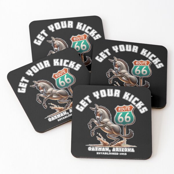 Item preview, Get Your Kicks - Oatman AZ designed and sold by Nomadic Spirit Studios.