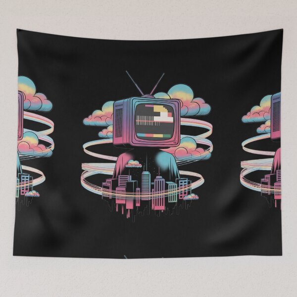 Item preview, CRT Dreams & Skylines designed and sold by SignumShop.