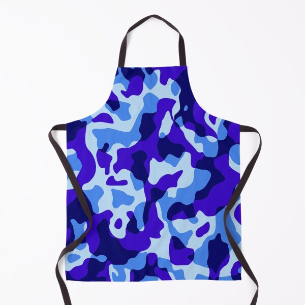 Item preview, Blue Camouflage Army Military Pattern designed and sold by BluedarkArt.