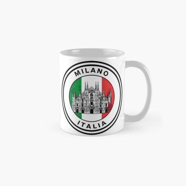 Item preview, Milano Italia Travel Souvenir Italiano Flag Sticker Milan Italy Badge  designed and sold by Beenn.