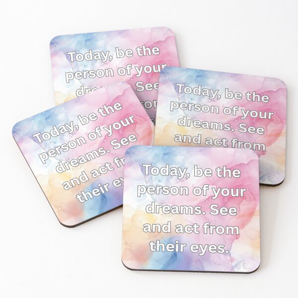 Item preview, Today, be the person of your dreams. See and act from their eyes.  designed and sold by FlutterByH.