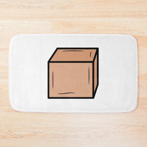 Item preview, Minimalist cute cartoon brown cardboard box designed and sold by Minimalist Quotes and Sayings.