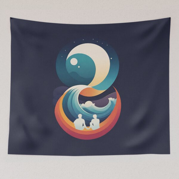 Item preview, 8th Sense Surf and Sunset designed and sold by Global Rainbow Engineers.