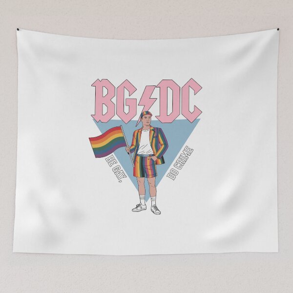 Item preview, BG⚡DC – Be Gay, Do Crime designed and sold by SASADAlogy.